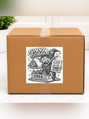 Profanity Free Givvy Goblin Stickers-100ct.